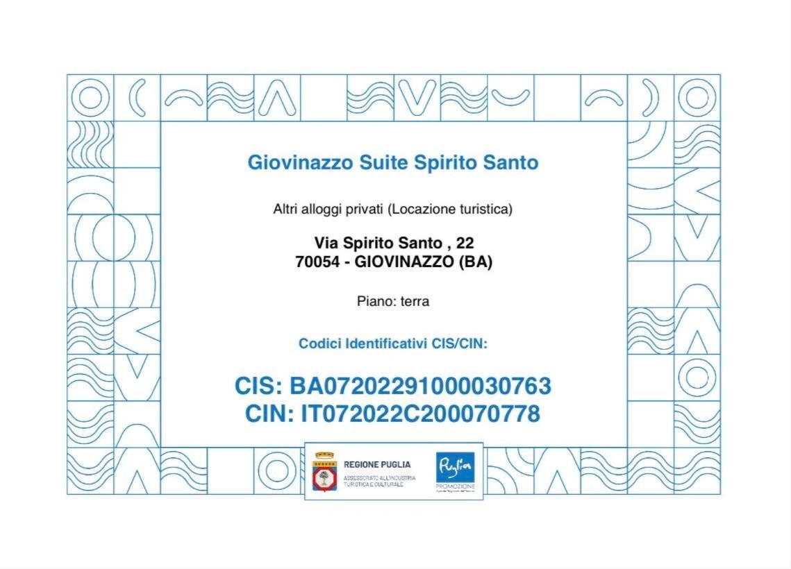 Giovinazzo Suite Spirito Santo Buitenkant foto